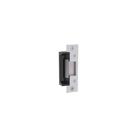 Hes 12-24V DC Electric Strike Body, Satin Stainless Steel 5200630